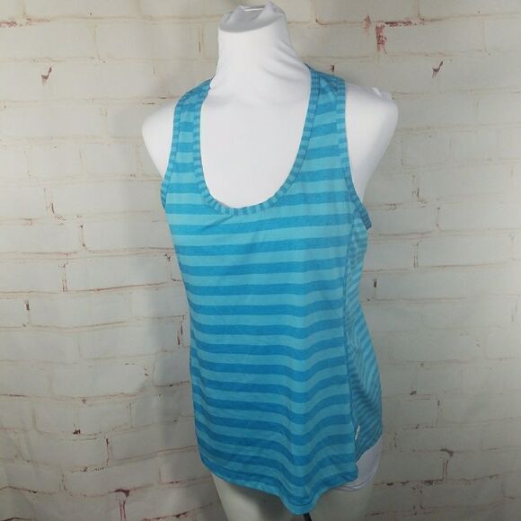 Marika Tops - 5/$25 Marika tek blue stripe tank large